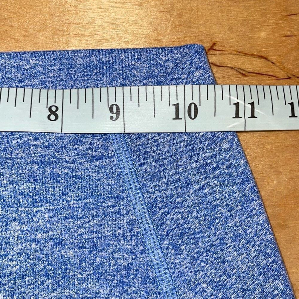 Addison Bay Womens Heather High Waisted Ludlow Pull-on Leggings Blue Small NWT - Picture 12 of 13